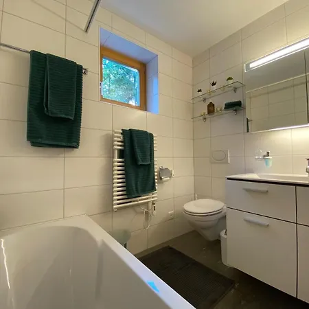 Idyllisch Ruhige U. Zentrale 3.5 Zi-Wohnung Im Waldhaus Park Apartmán *